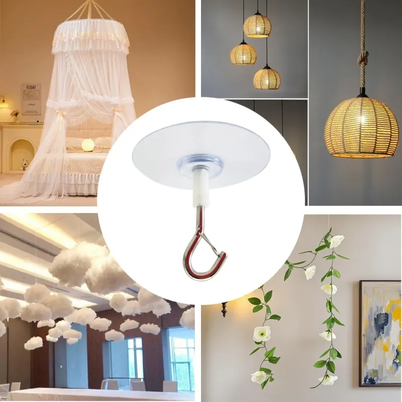 Heavy Duty Self Adhesive Ceiling Hooks 8