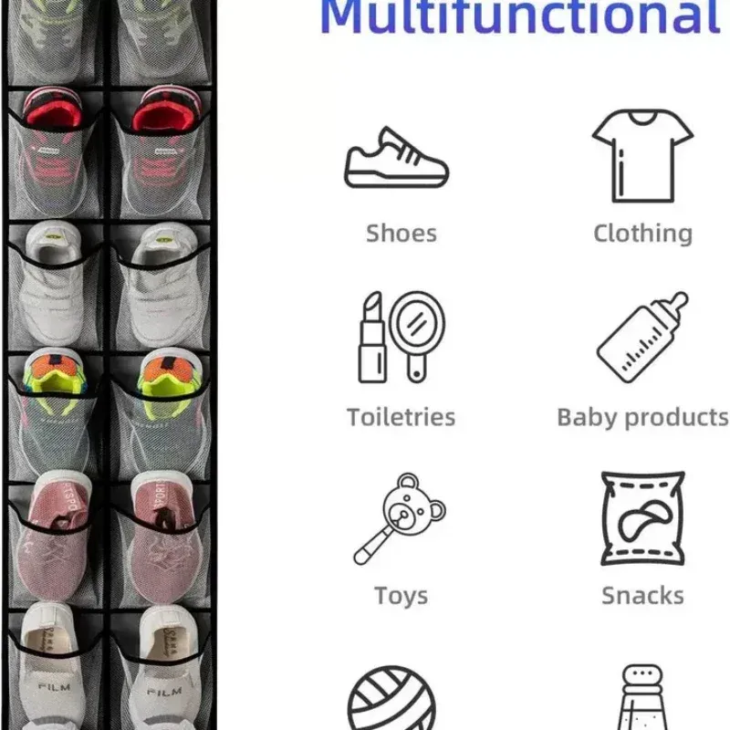 Wall-Mounted Shoe Organizer Bag 6