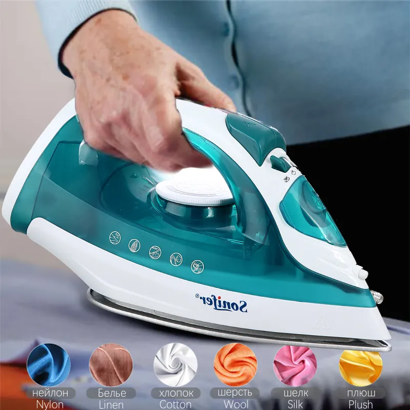 Portable Mini Steam Iron with Ceramic Soleplate 3