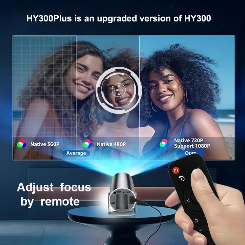 DITONG HY300 Pro 4K Android Projector 4