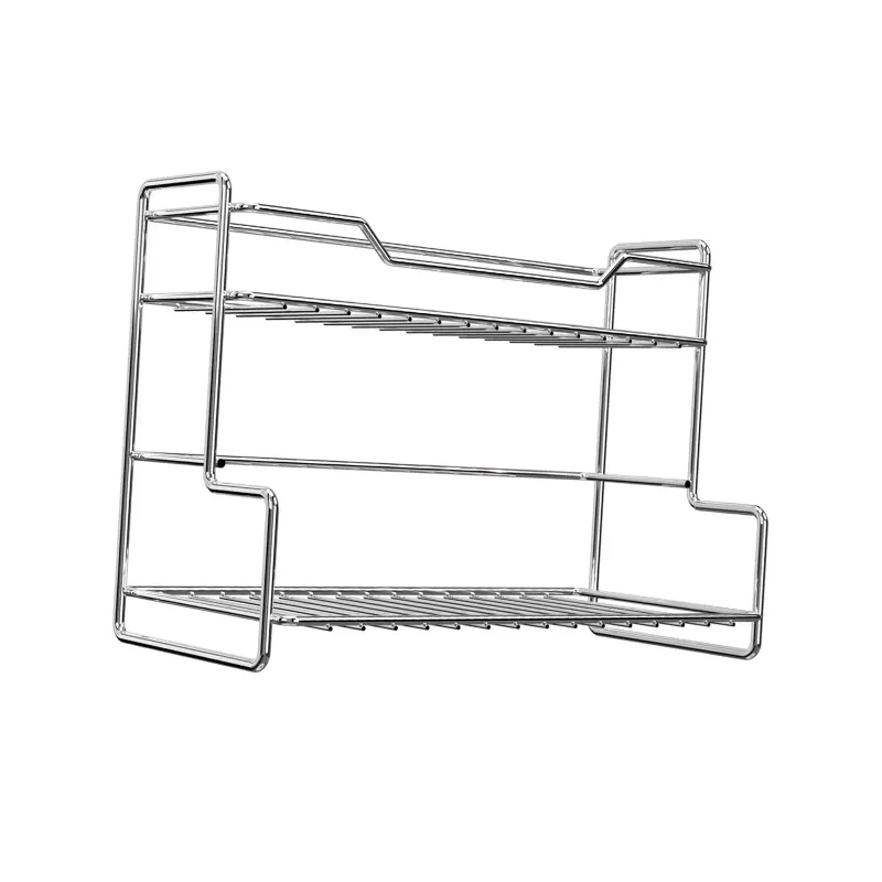 2-Tier Stainless Steel Countertop Organizer 3