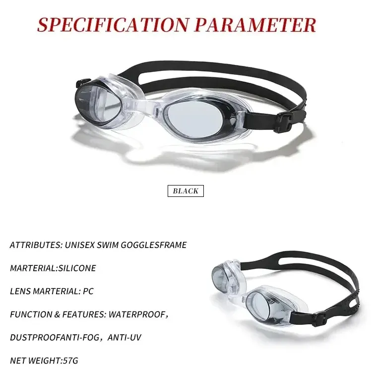 Dezition HD Waterproof Anti-fog Diving Goggles 3