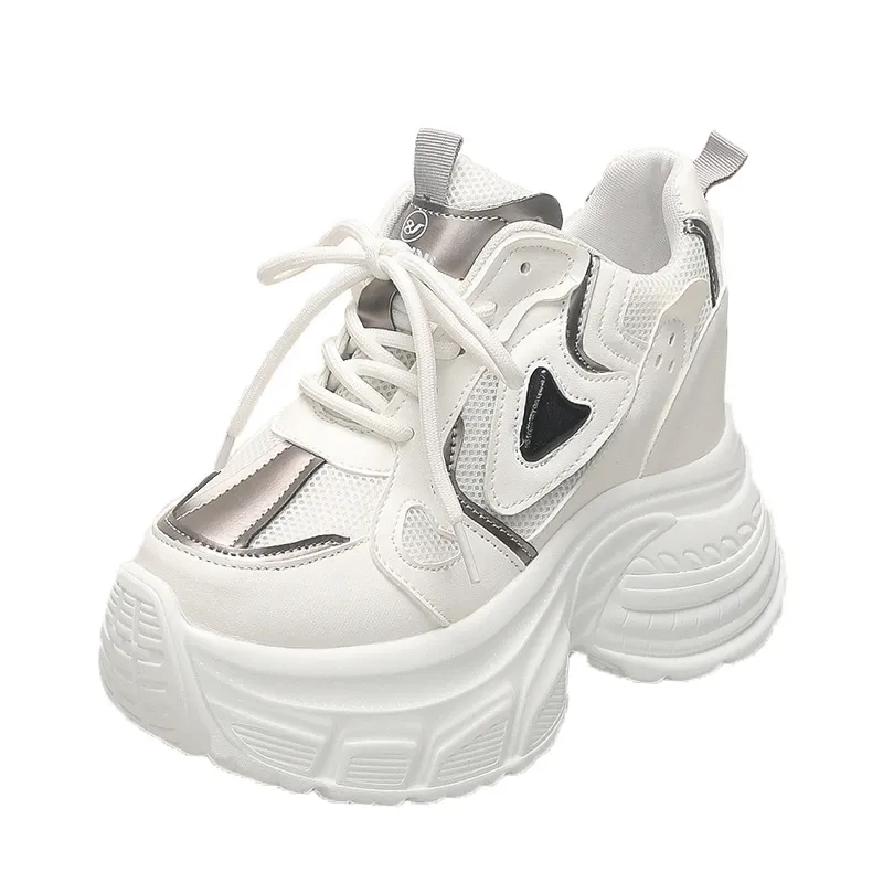10CM Platform Mesh Sneakers for Women 1