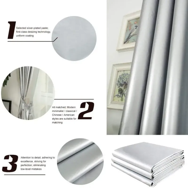 Blackout Thermal Insulated Curtains 3