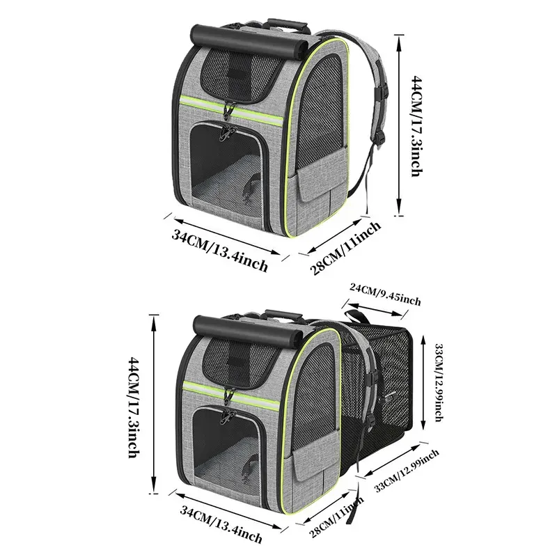 Expandable Cat Carrier Backpack 2