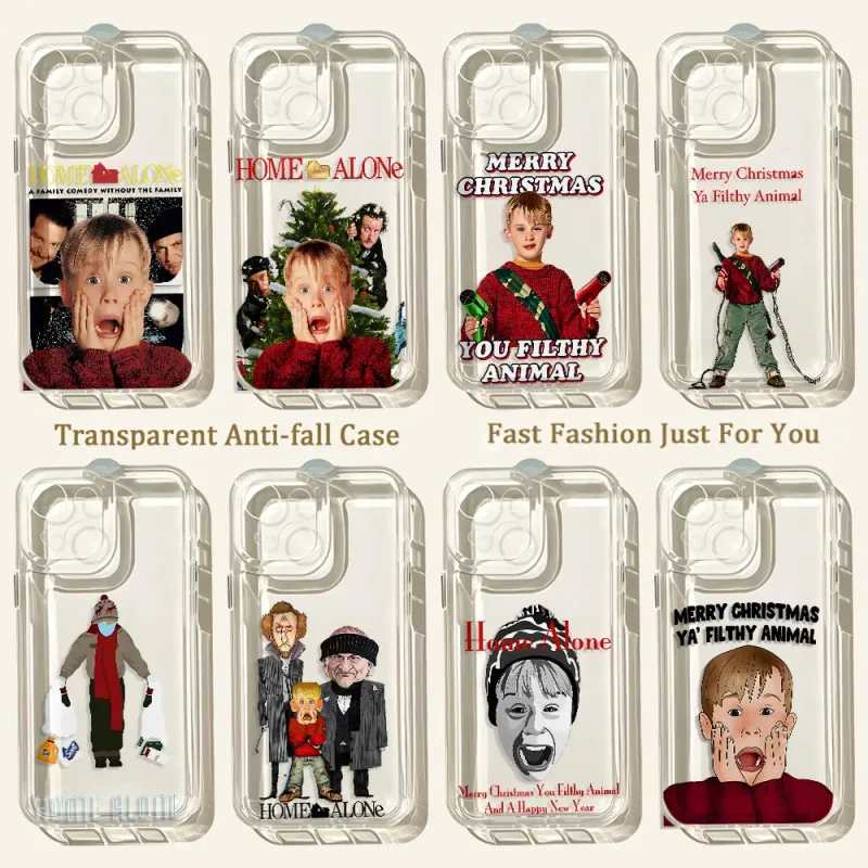 Clear Christmas Phone Case for iPhone 2