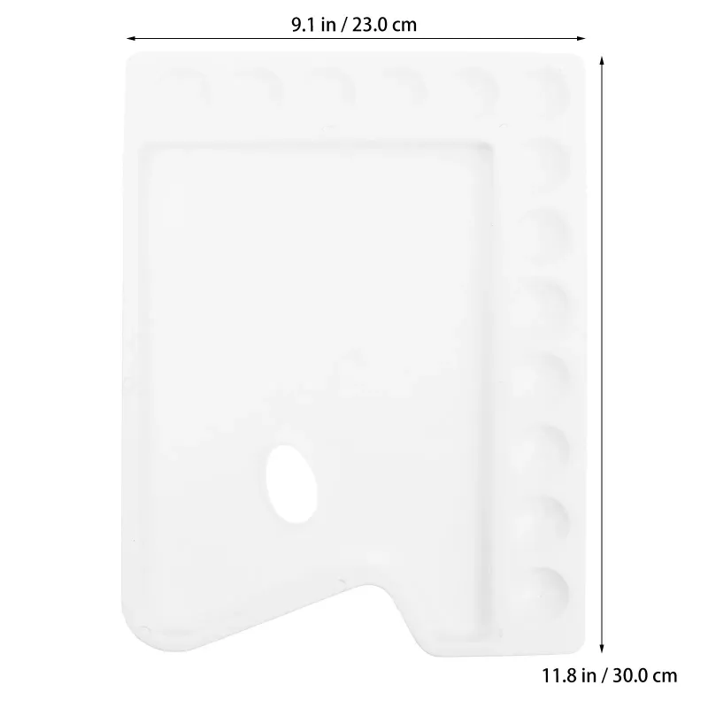 3Pcs Paint Tray Set with 13-Slot Mixing Board 4