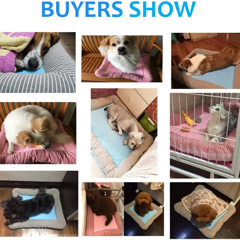 Pet Cooling Pad Bed - Ice Silk Mat 5