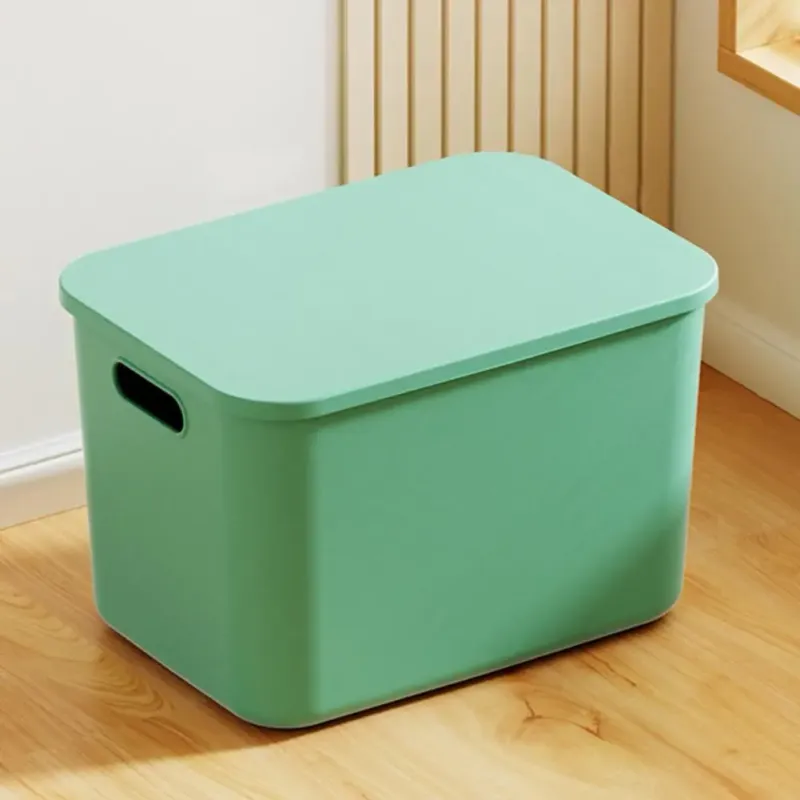 Stackable Plastic Storage Box with Lid 1
