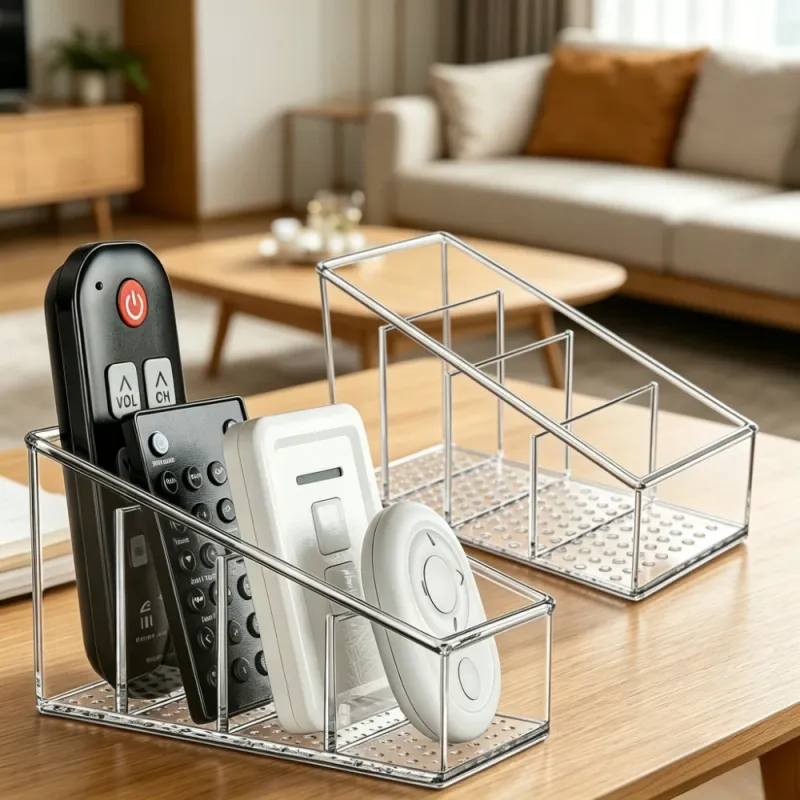 4-Compartment Remote Control Holder 1