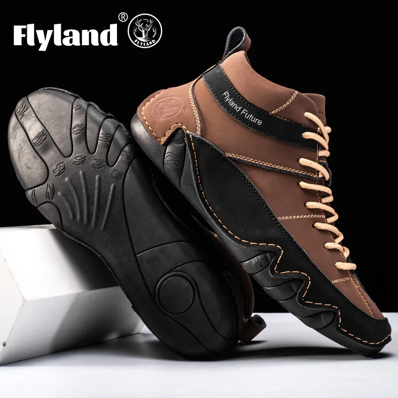 FLYLAND Vintage Handmade Chukka Boot 3