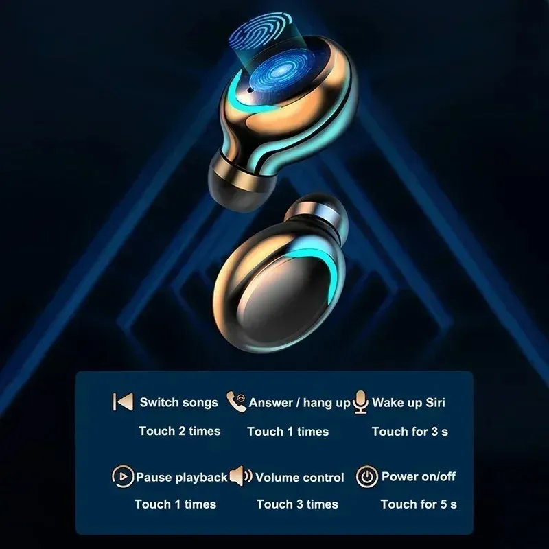 TWS 9D Stereo Bass Wireless Earbuds 4