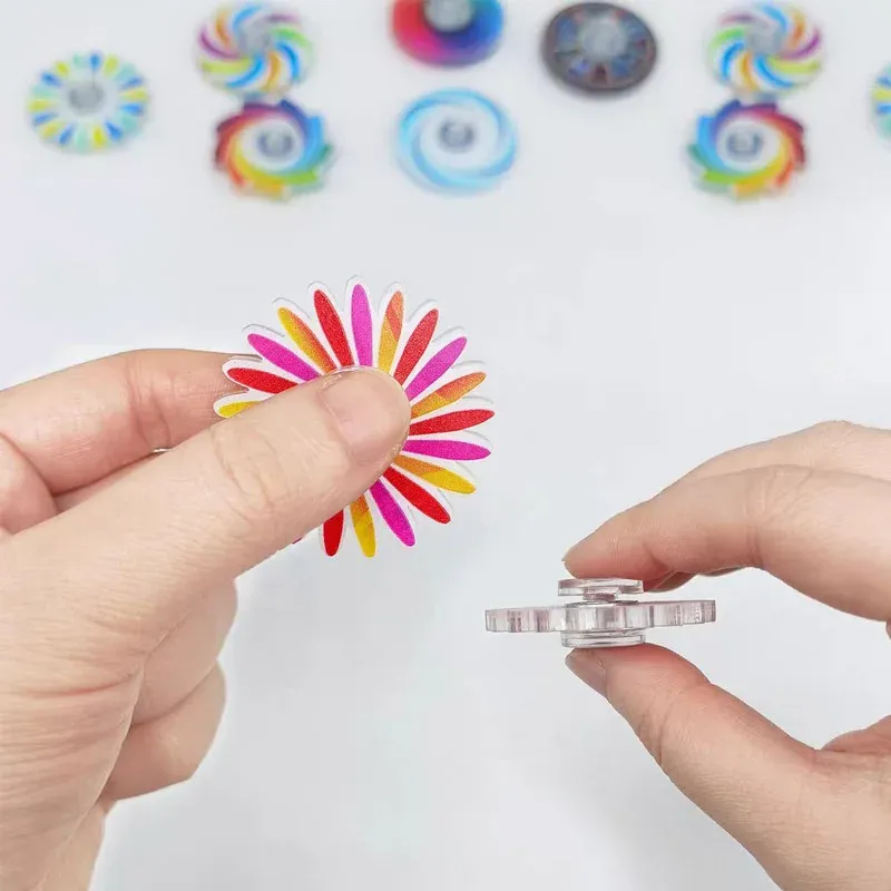 10PCS Mini Fidget Spinners Bulk Party Favors 5