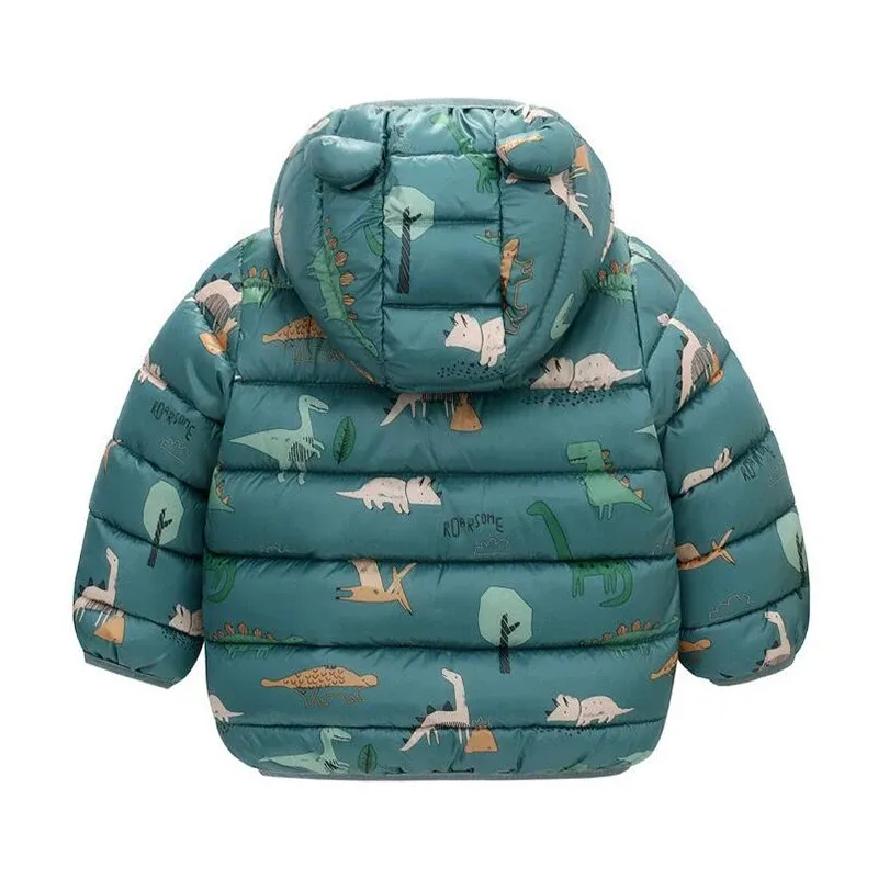 Kids Hooded Lightweight Down Jacket 2