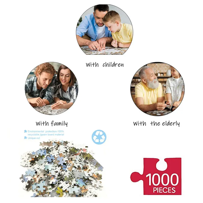 Hot Air Balloon 1000pc Jigsaw Puzzle 5