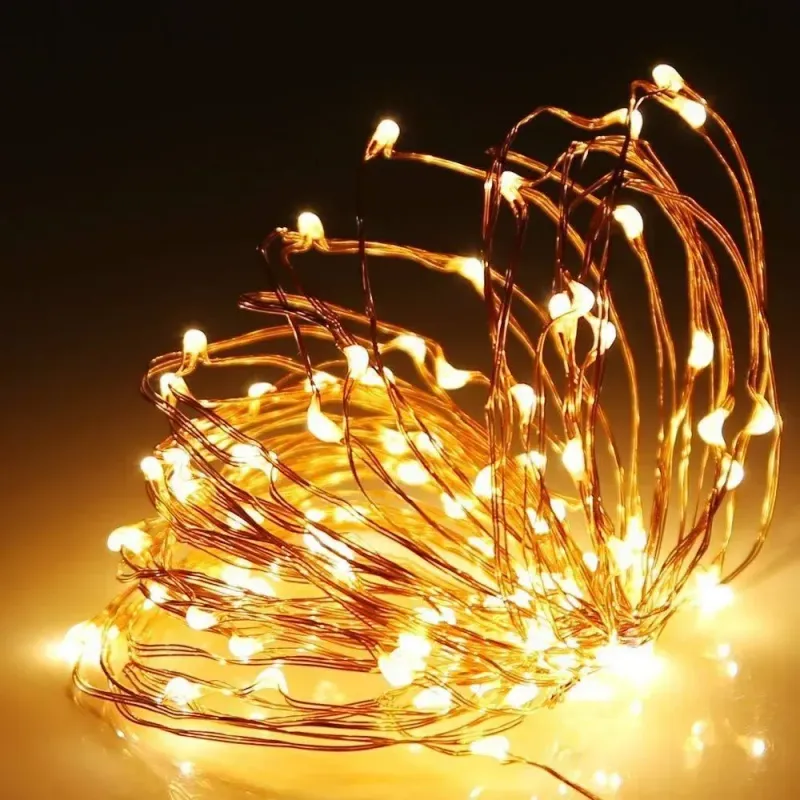 12m Solar Fairy Lights - 100 LEDs 3