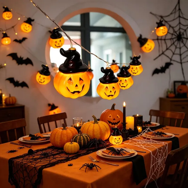 Halloween Pumpkin Fairy Lights 10LED 5