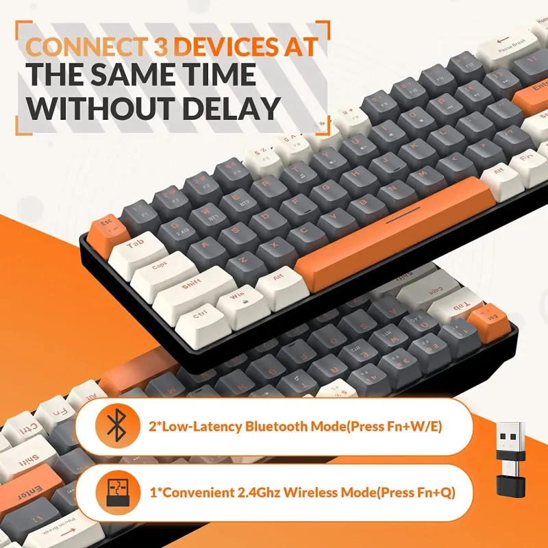 RK68 Wireless Mechanical Gaming Keyboard 3