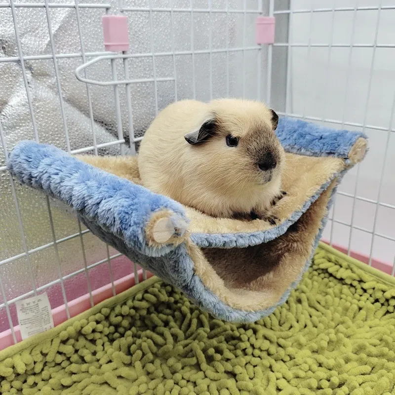 Plush Double Thick Hamster Hammock Bed 3