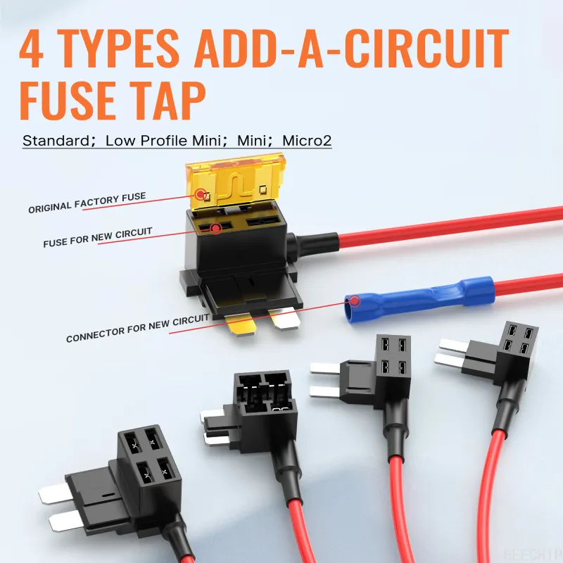 16Pcs Micro2 Low Profile Fuse Tap Kit 2