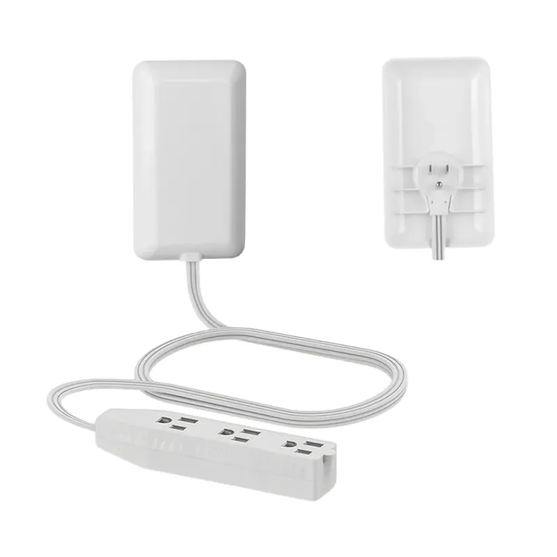 3FT 3-Outlet Extension Cord Power Strip 5