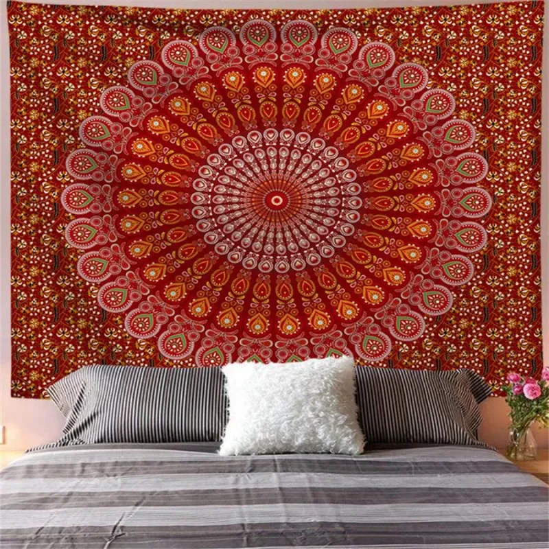 Indian Mandala Boho Wall Tapestry 4