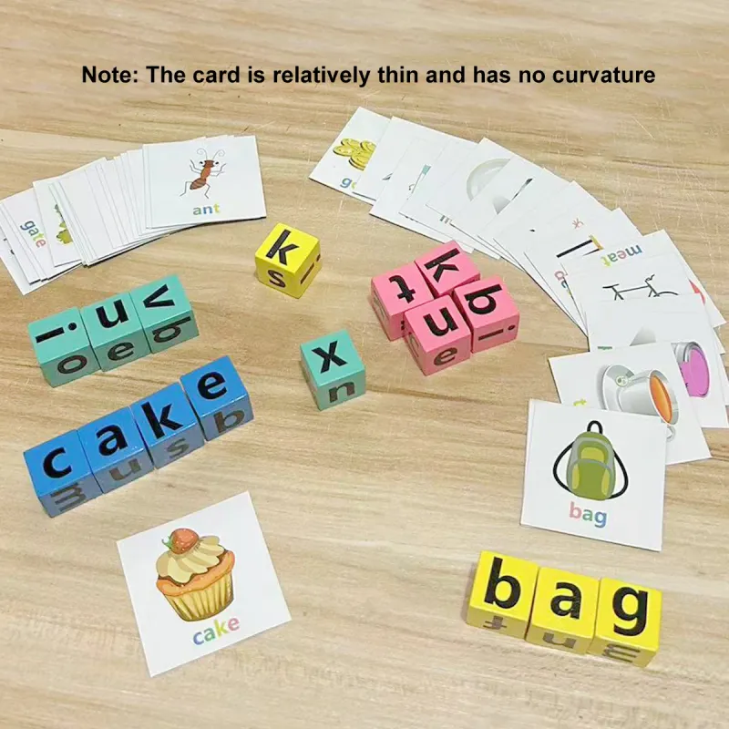 Wooden Alphabet Spelling Game 3