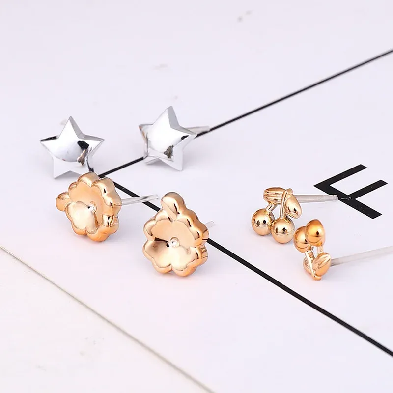 18-Pair Mix Style Stud Earring Set 3