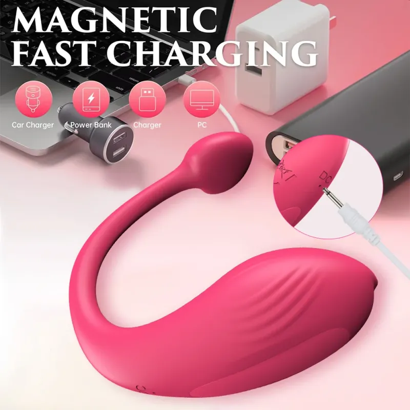 Bluetooth G Spot Dildo Vibrator with APP 4