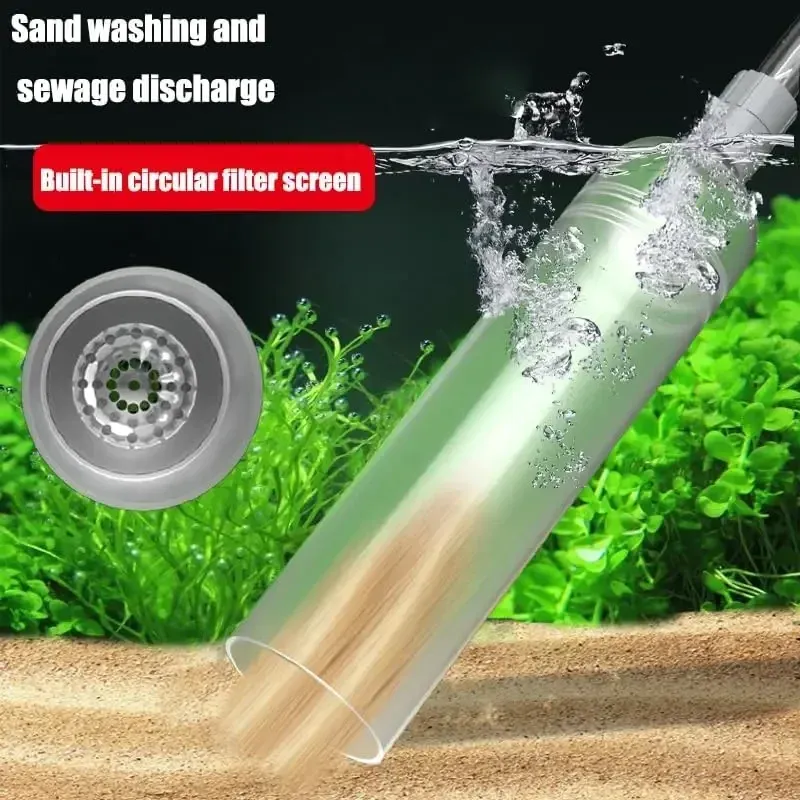 Aquarium Siphon Pump Gravel Cleaner 5
