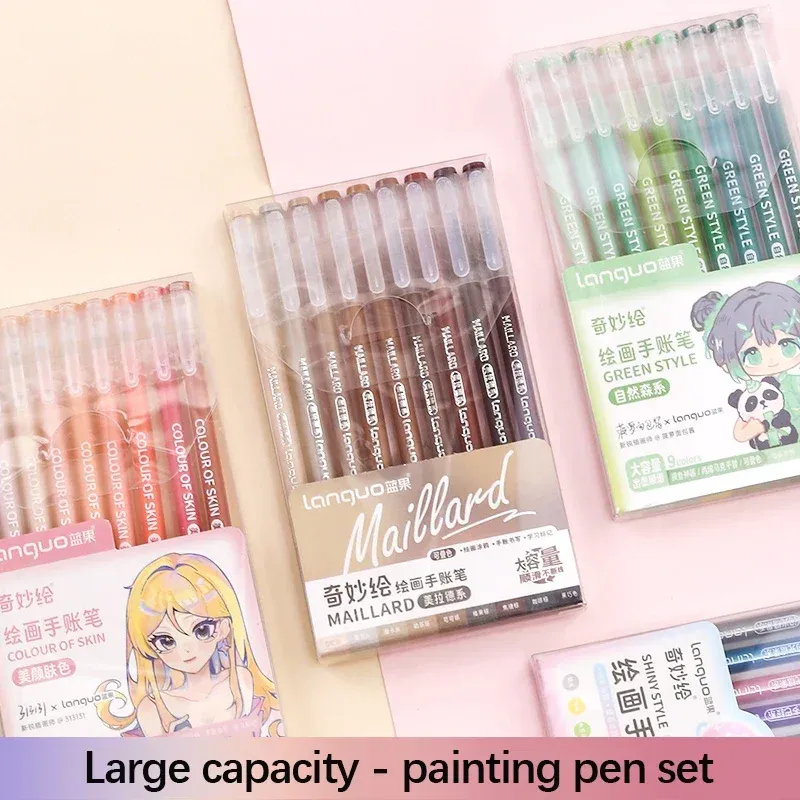 9pcs Brush Marker Pens Set 3