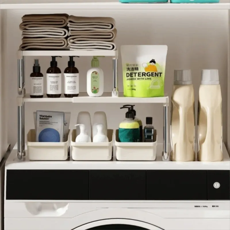 Extendable Kitchen Cabinet Organizer Shelf 2