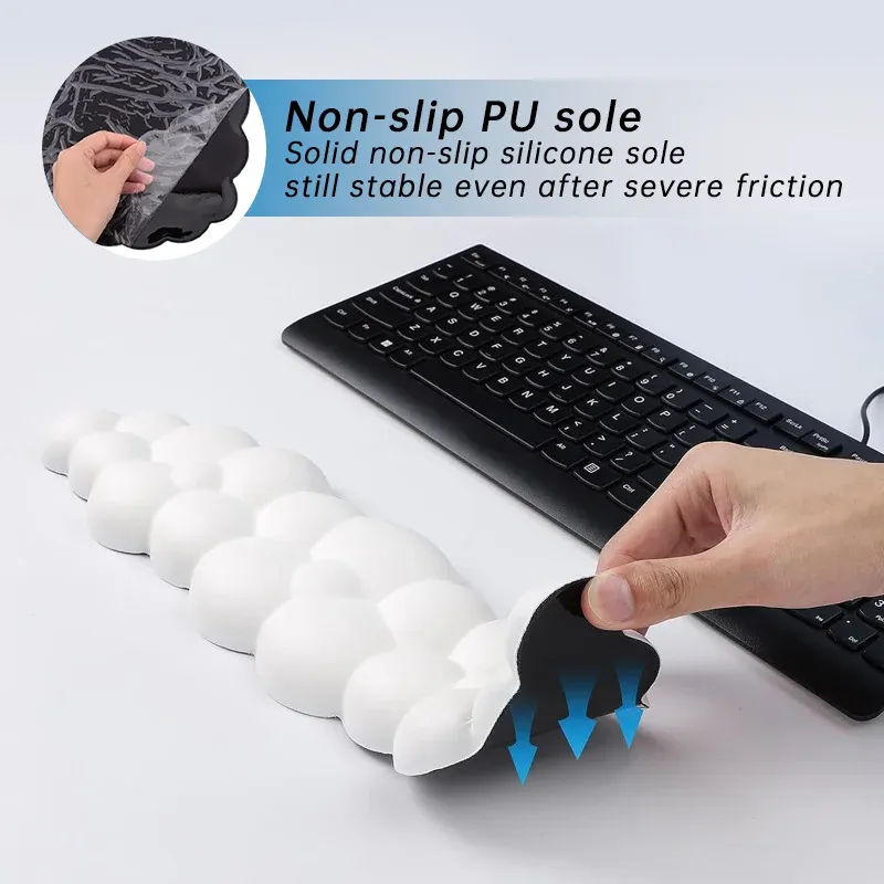 Cloud Shape Memory Foam Wrist Rest 3
