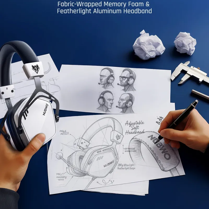 NUBWO USB Gaming Headset with 7.1 Surround 4