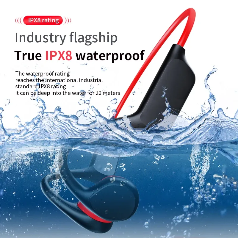 IPX8 Bone Conduction Swimming Headphones 3