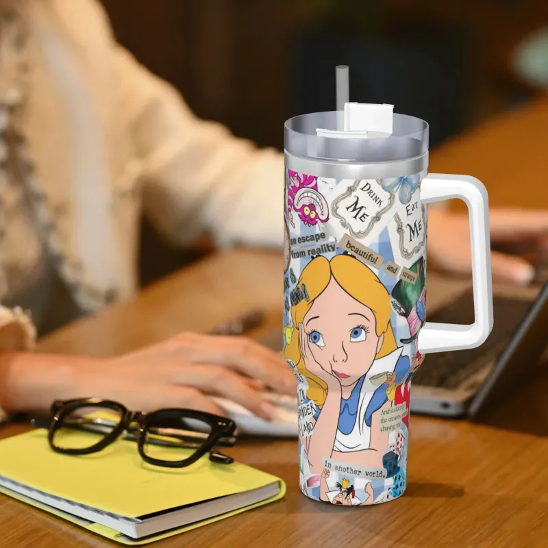 Disney Alice in Wonderland Tumbler 40oz 6