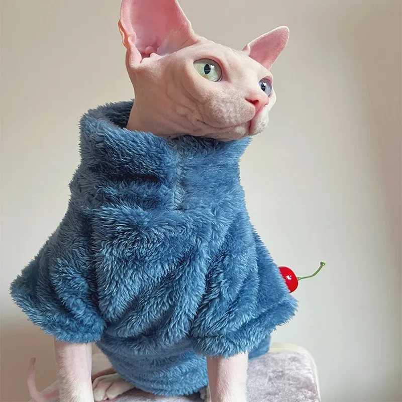 Arctic Velvet Cat Sweater 3
