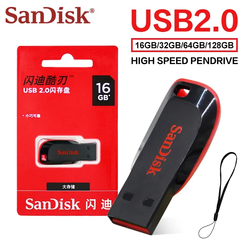 SanDisk Cruzer Blade USB 2.0 Flash Drive 3