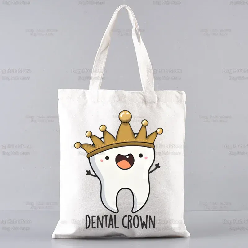 Kawaii Dentist Shopping Tote Bag 4