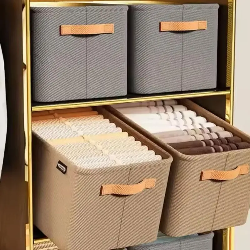 Fabric Foldable Storage Box Organizer 4