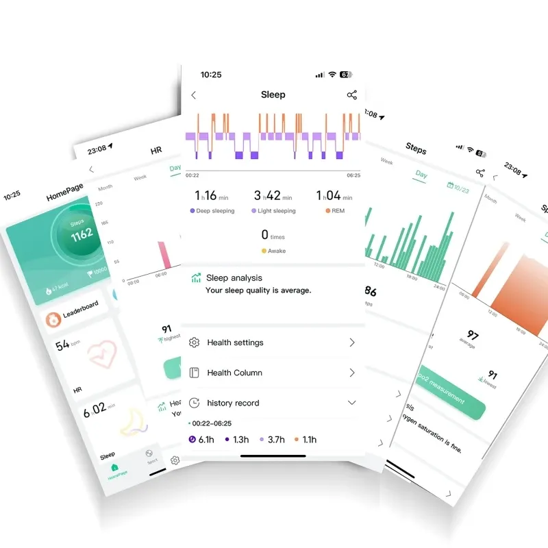 Smart Ring Health Fitness Tracker 5