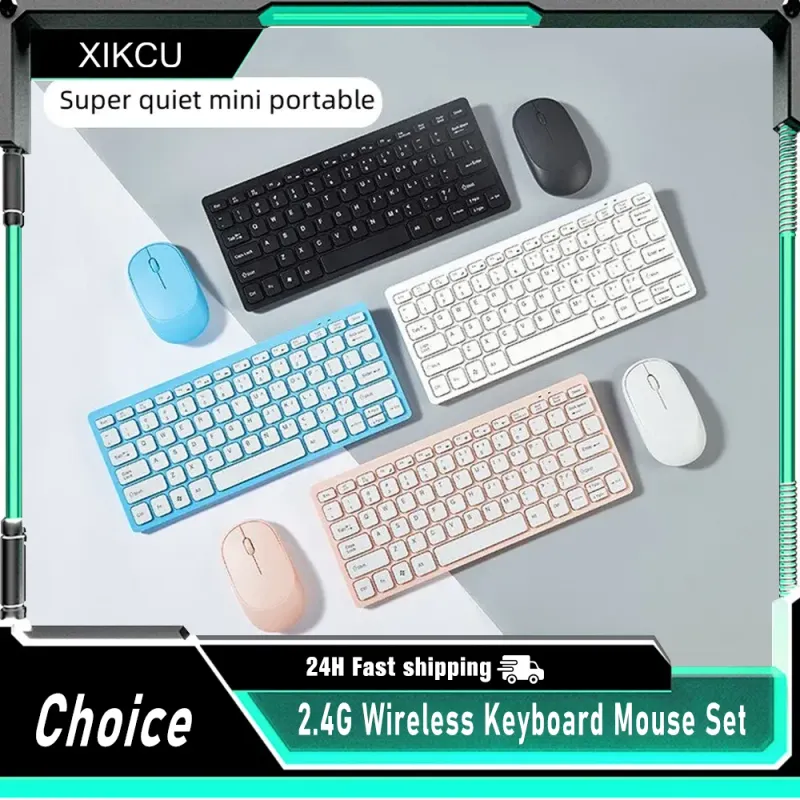 2.4G Wireless Mini Keyboard & Mouse Combo 1