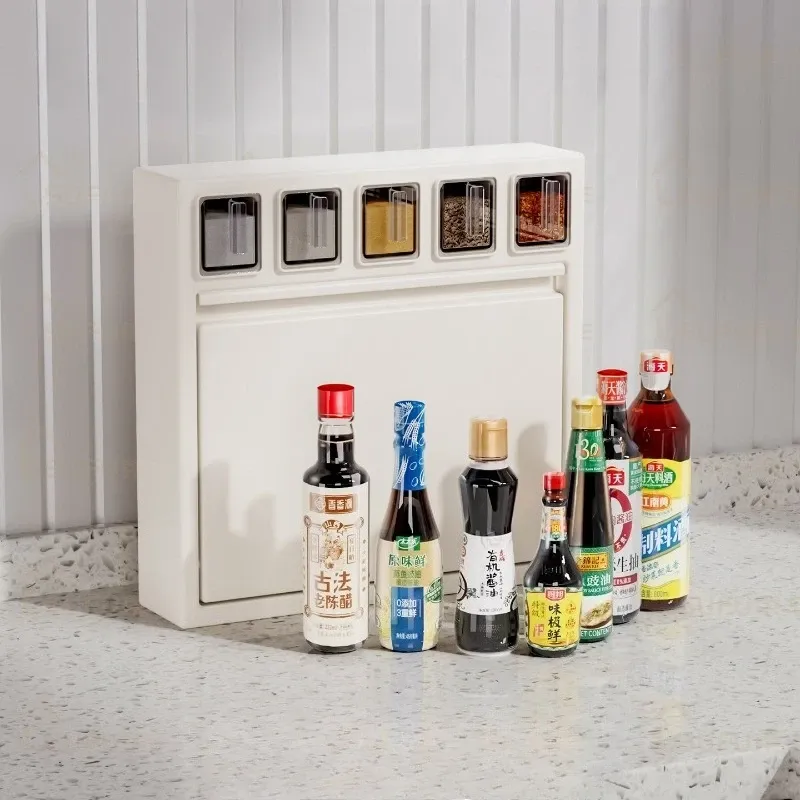 No-Drill Spice Rack Organizer 3