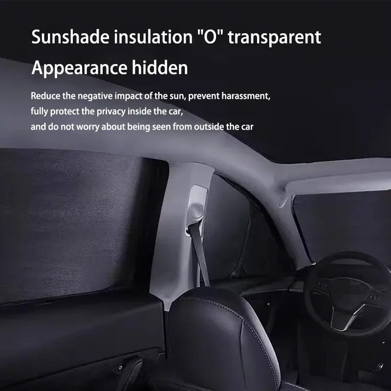 Tesla Model Y Juniper Sun Shade Kit 3