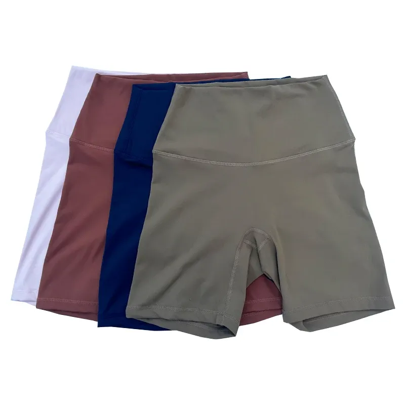 High Waist Yoga Biker Shorts 3