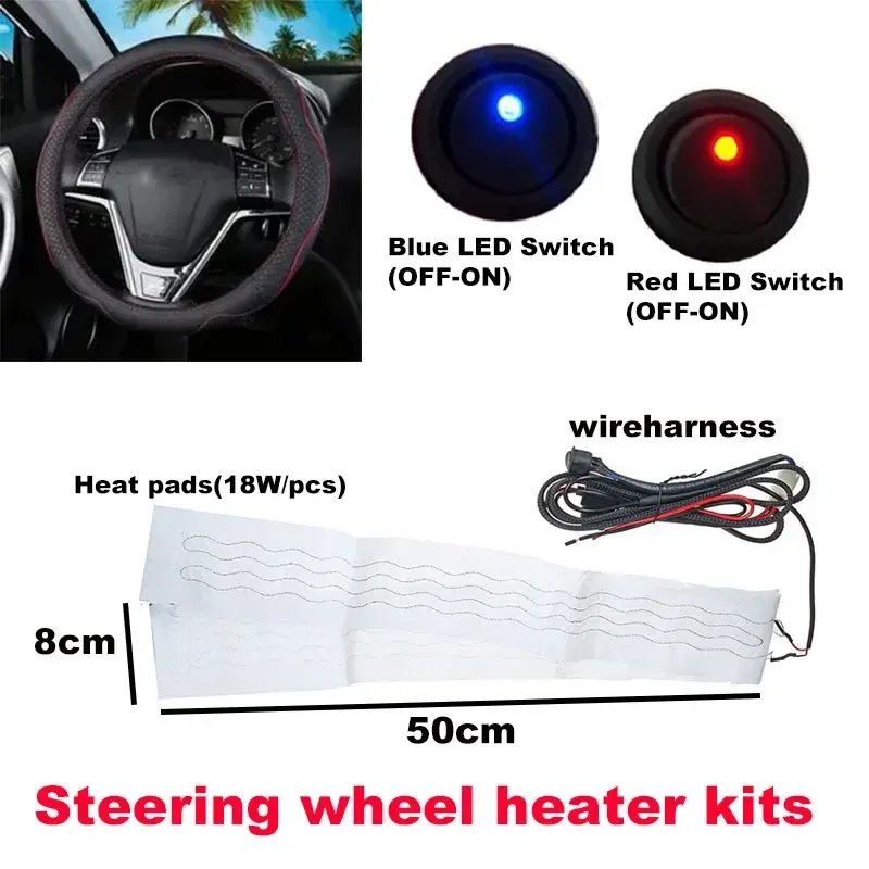 12V Flocking Steering Wheel Heater 1