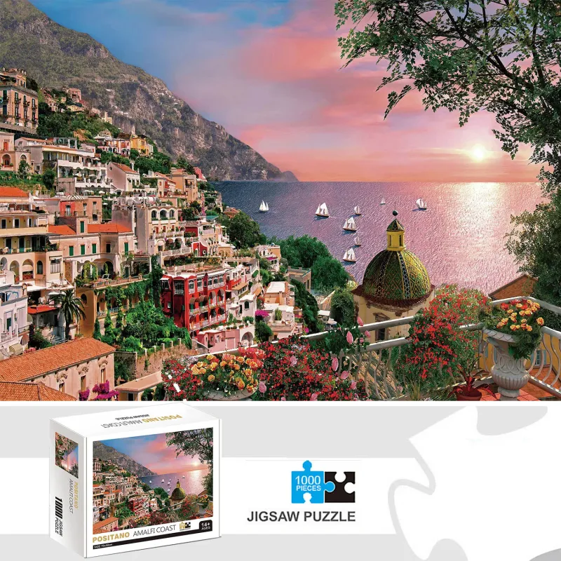 Positano Amalfi Coast 1000-Piece Puzzle 1