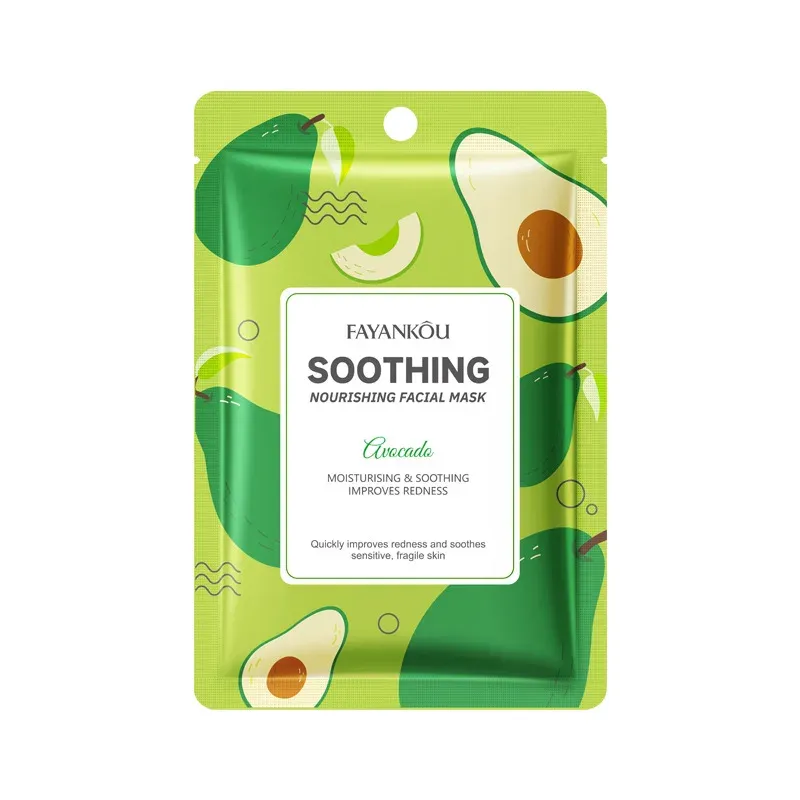 FAYANKOU 10pc Fruits Facial Mask Set 3