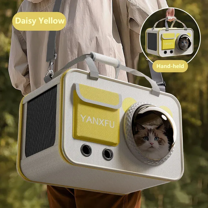 Cat Backpack Carrier with Bubble Window 6