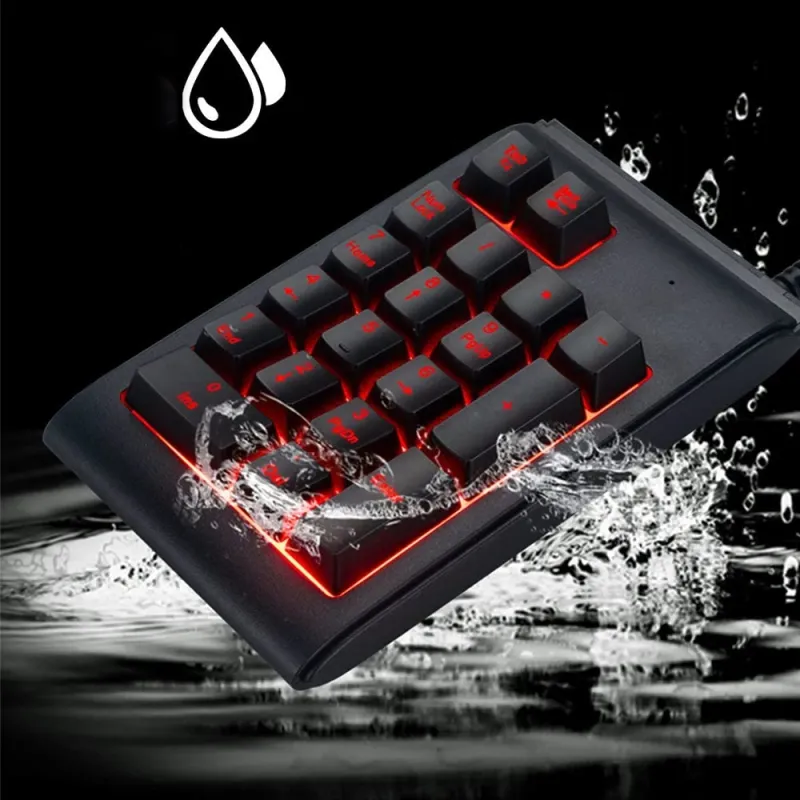 RGB LED USB Numeric Keypad 3
